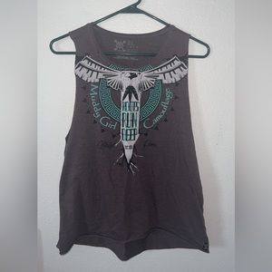 MUDDY GIRL CAMO MUSCLE TANK